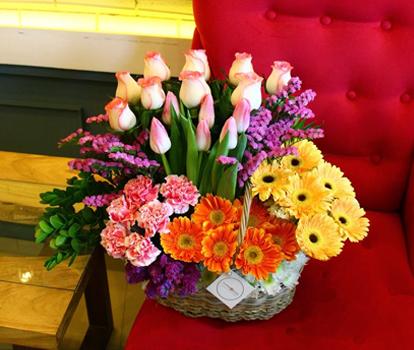 flower shop in makati basket arrangements new